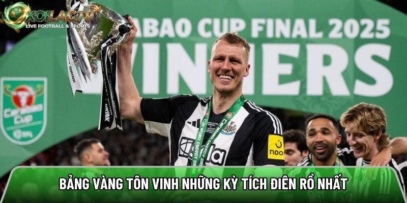 Bảng vàng tôn vinh những kỳ tích điên rồ nhất