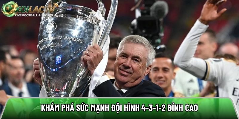 Khám phá sức mạnh đội hình 4-3-1-2 đỉnh cao