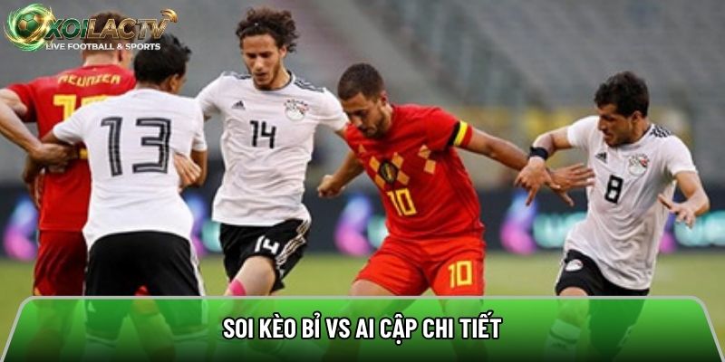 Soi kèo Bỉ vs Ai Cập chi tiết